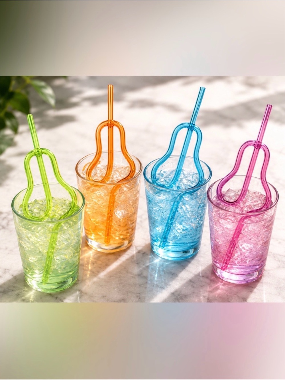 Colorful Novelty Straw Set